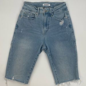 Good American Short High Rise Denim size 0/25